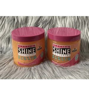 2 Smooth N Shine Hair Gel Argan Power 10 Nourishing Styling 16 oz Each New